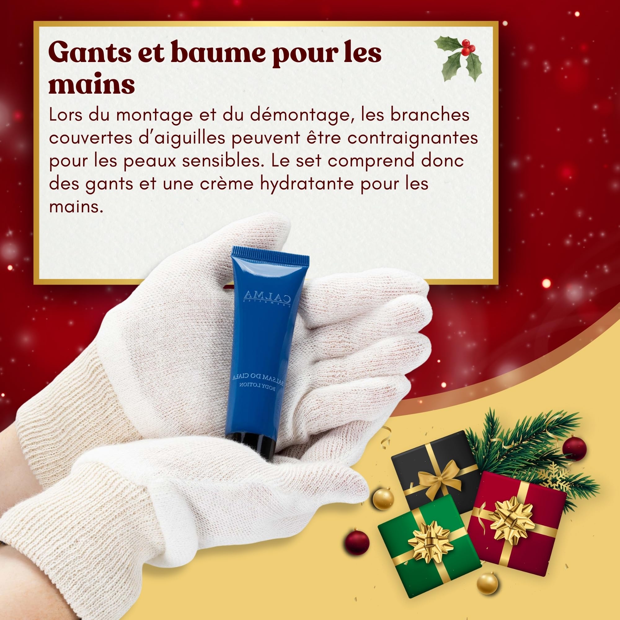 Sapin de Noël artificiel 120 cm – Épicéa scandinave artificiel, arbre de Noël dense avec 316 pointes, sapin naturel petit incluant un support en bois stable et un sac de rangement