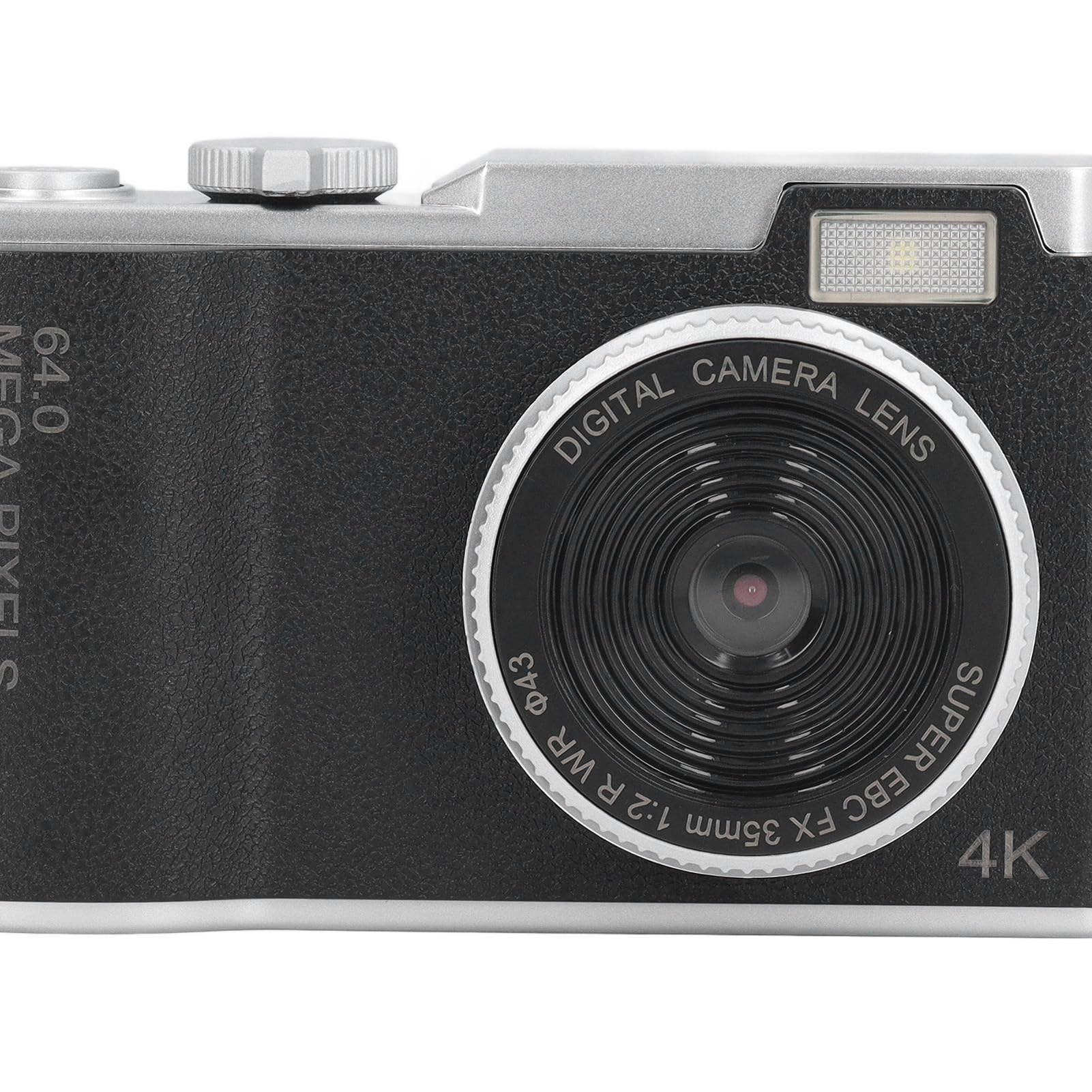 48mp, 1080p, 16x Zoom Fotocamera Digitale Autofocus, Display HD con Luce di Riempimento e Design retrò, Timer Selfie per Viaggi, Time-lapse con Timestamp, Filtri per Cattura del