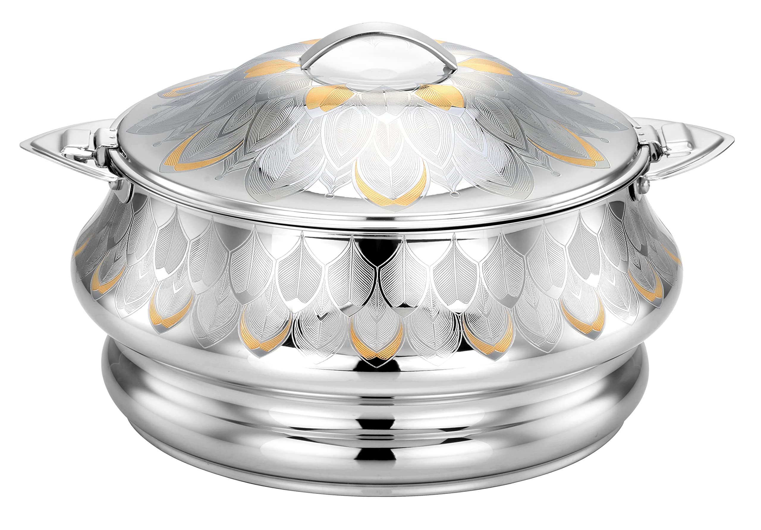 Pradeep Salena Hot Pot, 5000 ml Capacity, Gold