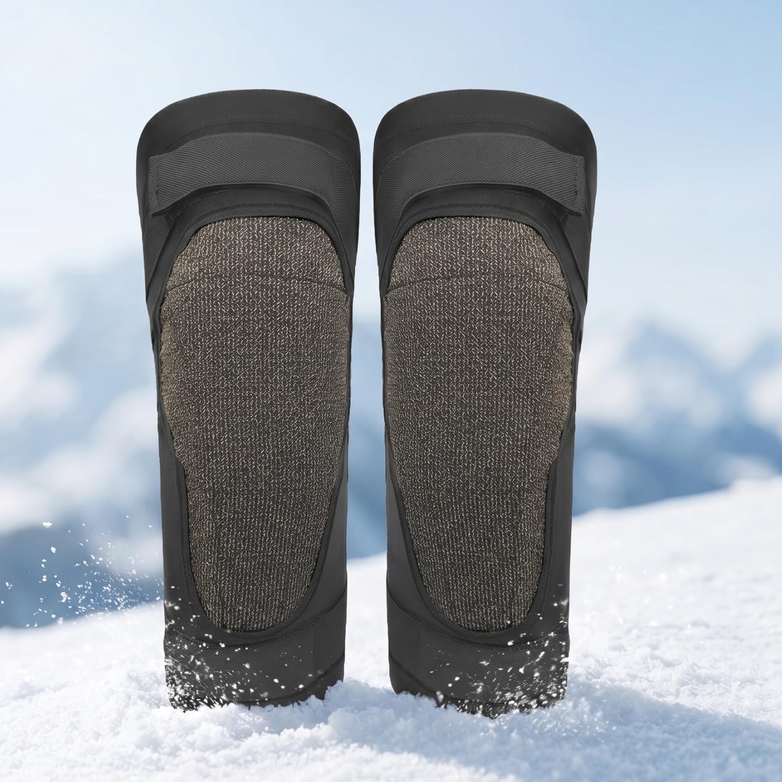 Rodilleras Esquí Antimpacto Rodilleras con Espuma EVA Ligero Procciones para Snowboarrs