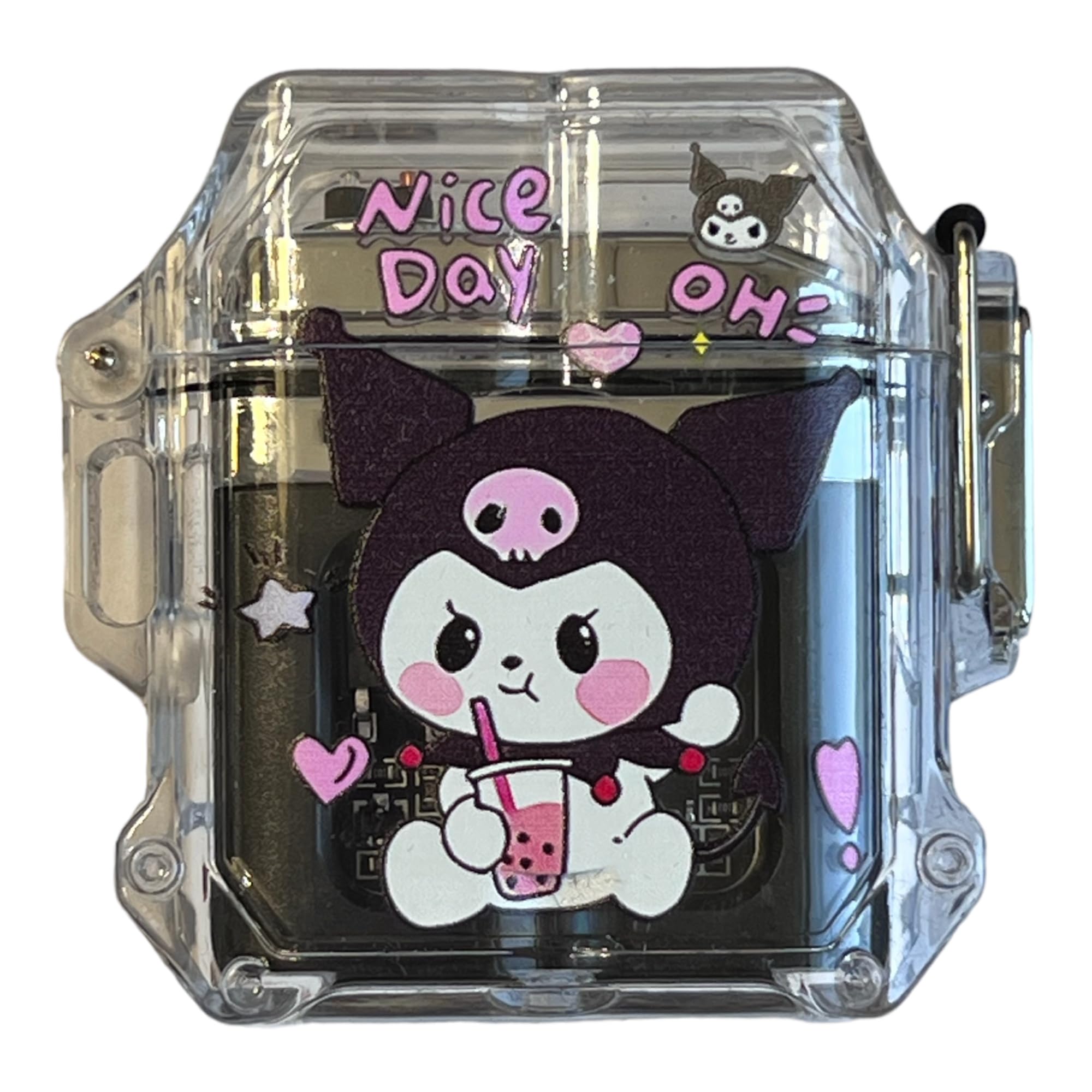Amazon.com: NIVEK Kuromi Transparent USB Charging Lighter Double