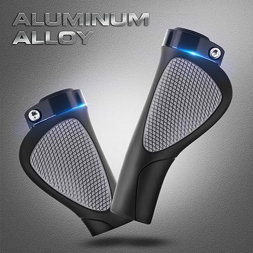 Miniatura 5 de Addmotor Agarres para manillar de bicicleta, protección de muñeca, textura suave, material de poliuretano, apto para manillar de bicicleta de 0.874