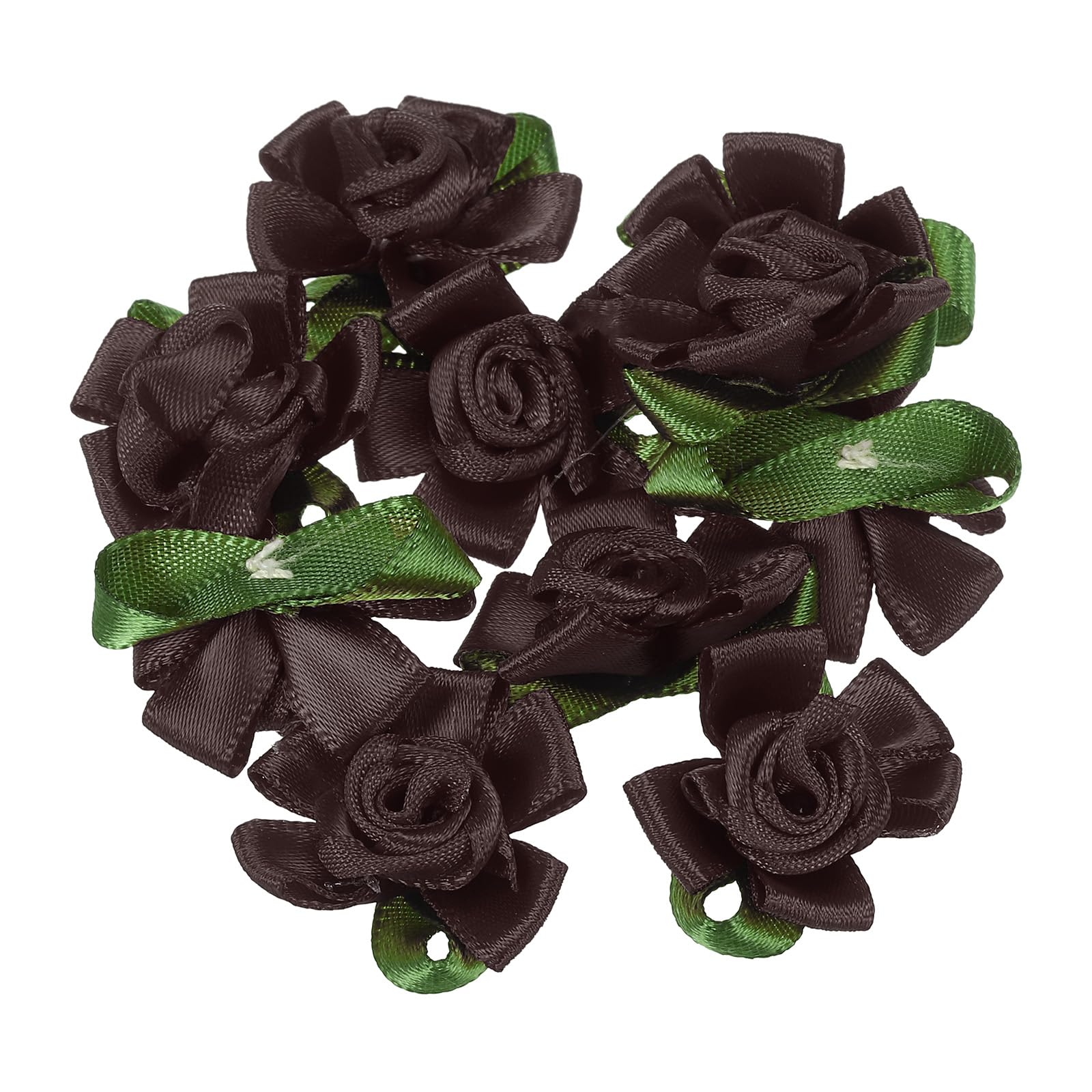 PATIKIL Mini Satin Ribbon Roses