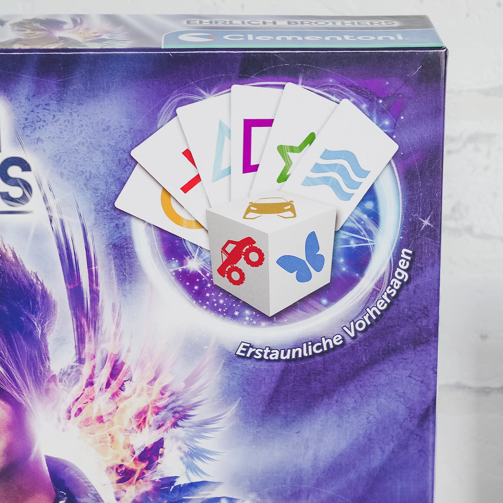 Clementoni Ehrlich Brothers Mental Magic - magiczna skrzynka dla dzieci od 7 lat - magiczna instrukcja do zaskakujących sztuczek z filmami objaśniającymi 3D 59182