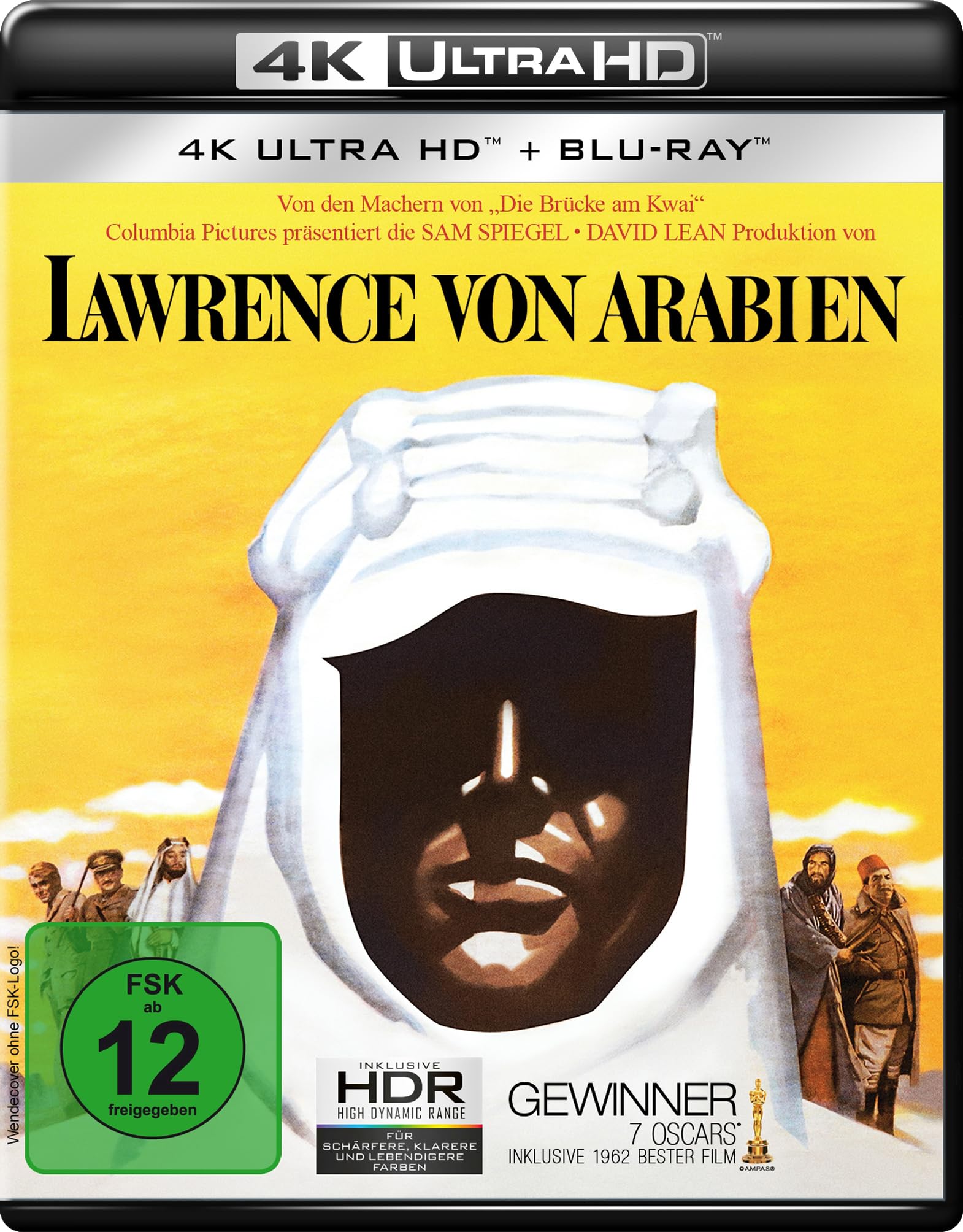 Lawrence von Arabien (2 4K-UHDs+2 Blu-rays)
