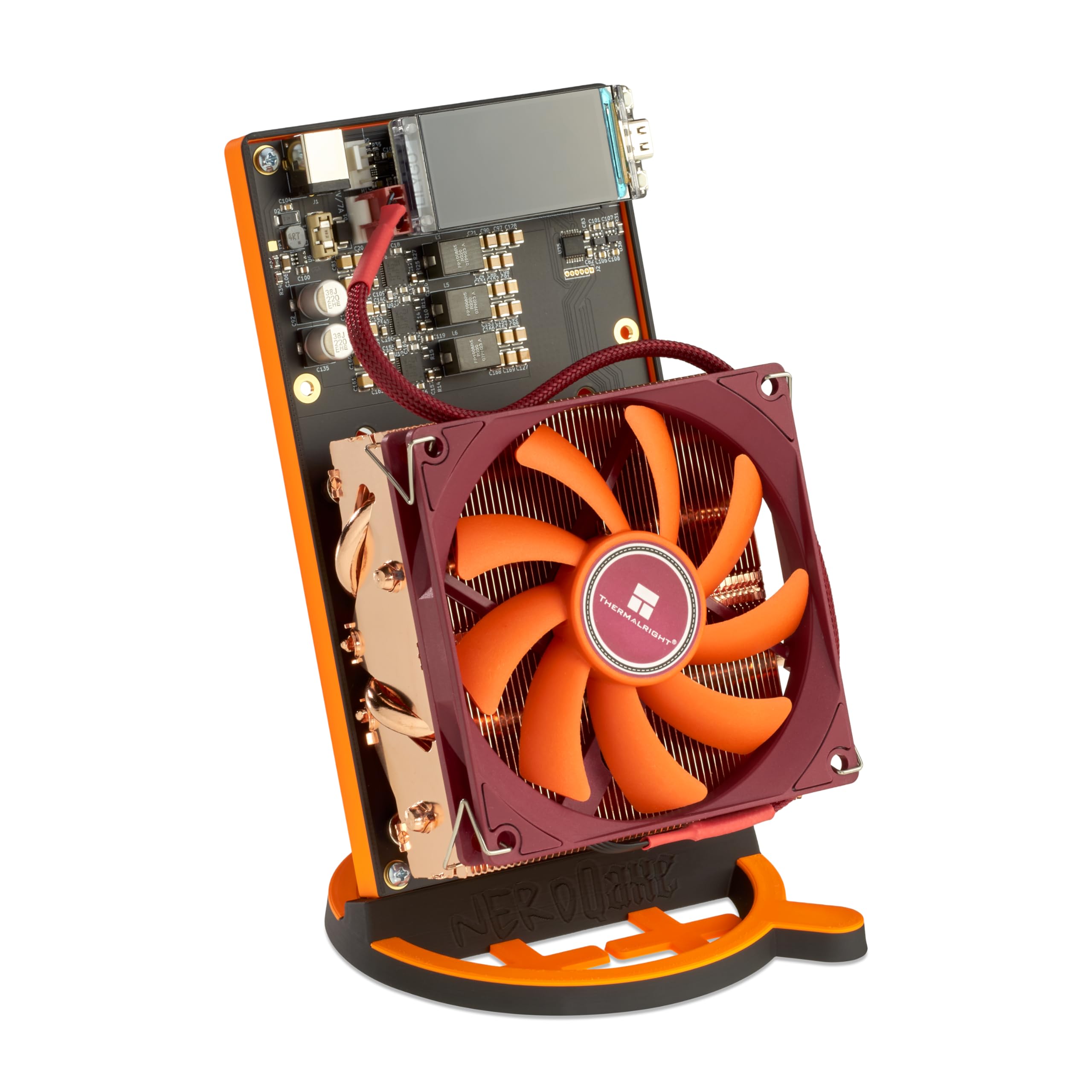 NerdQaxe++ | Made in Germany | 5 TH/s | Bitcoin Miner – Premium  Plug-and-Play Home Miner | incl. alimentatore di rete e supporto :  Amazon.it: Informatica