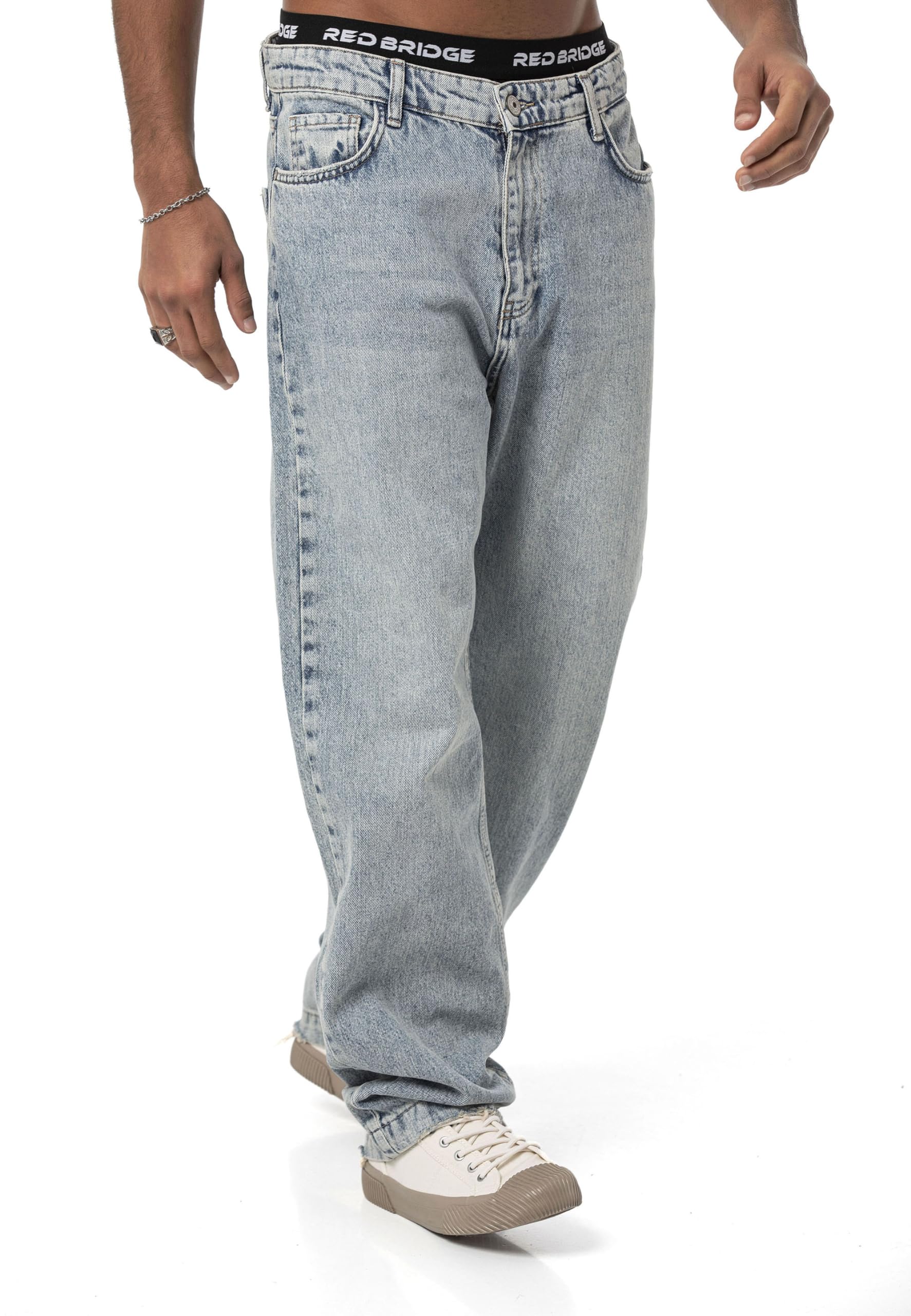 Redbridge Jeans di alta qualità, taglio ampio, denim baggy