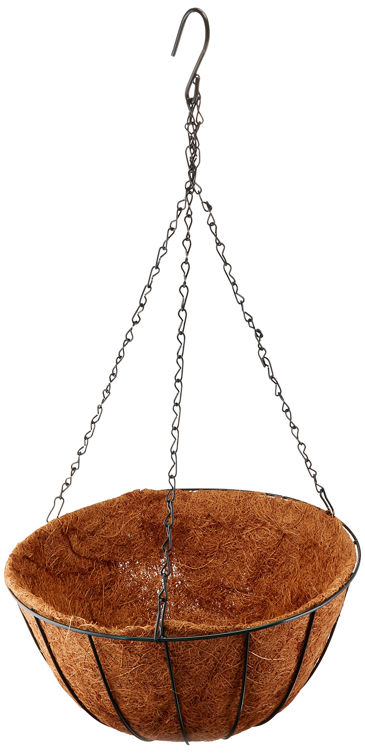 Panacea 88500 Growers Series Hanging Basket, Green, 12-Inch