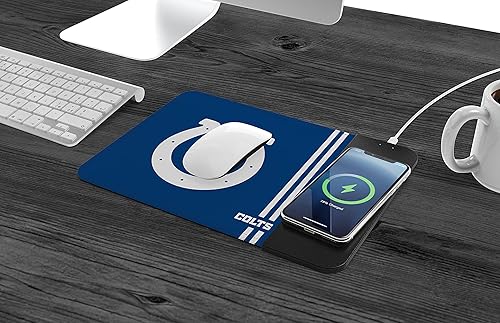 Vista 20 de SOAR Alfombrilla de mouse de carga inalámbrica NFL