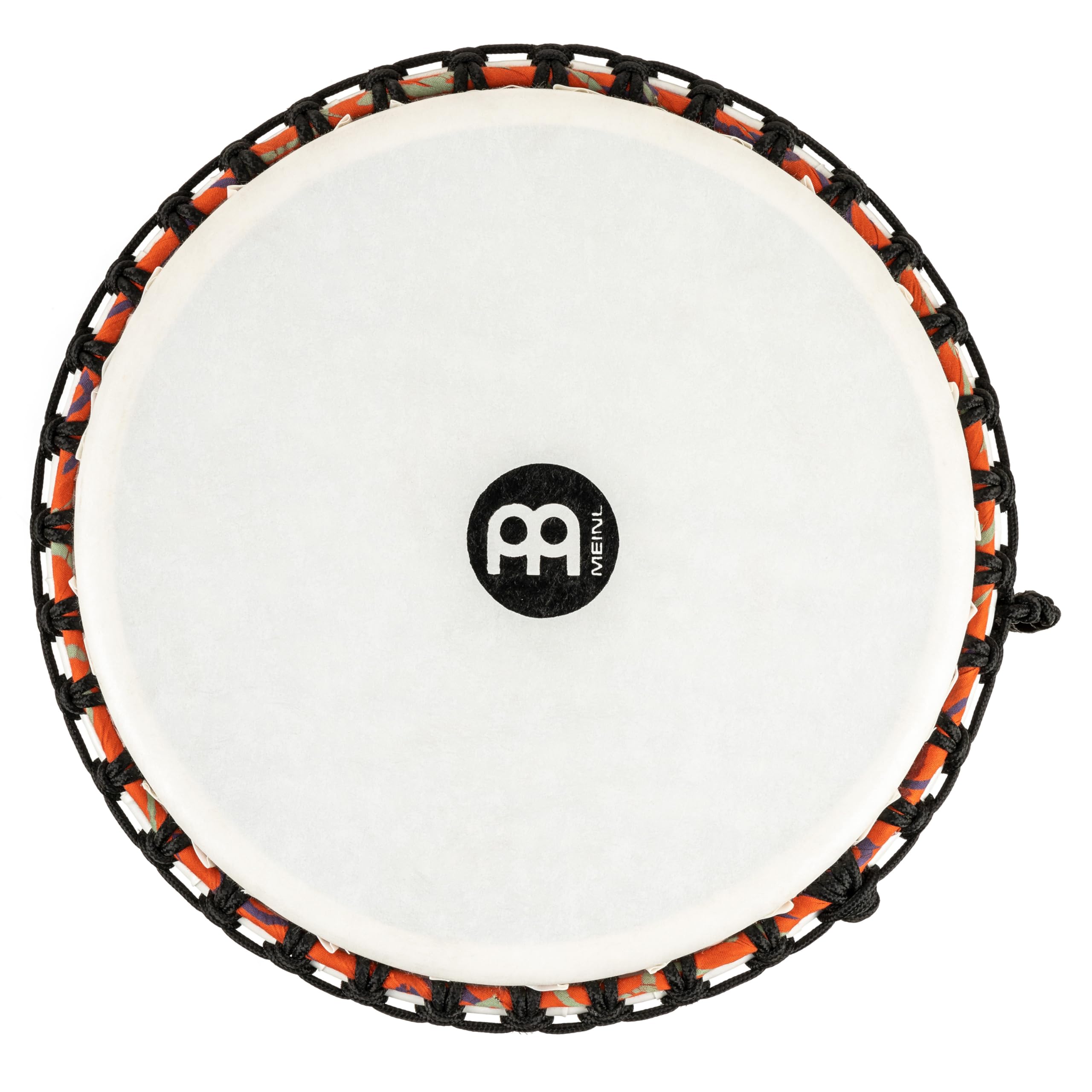 Meinl Percussion Rope Travel Djembe - Sehr große Handtrommel - Mit Nylonseilen - Durchmesser 14 Zoll - Kunststoff, Mehrfarbig (PADJ1-XL-F)