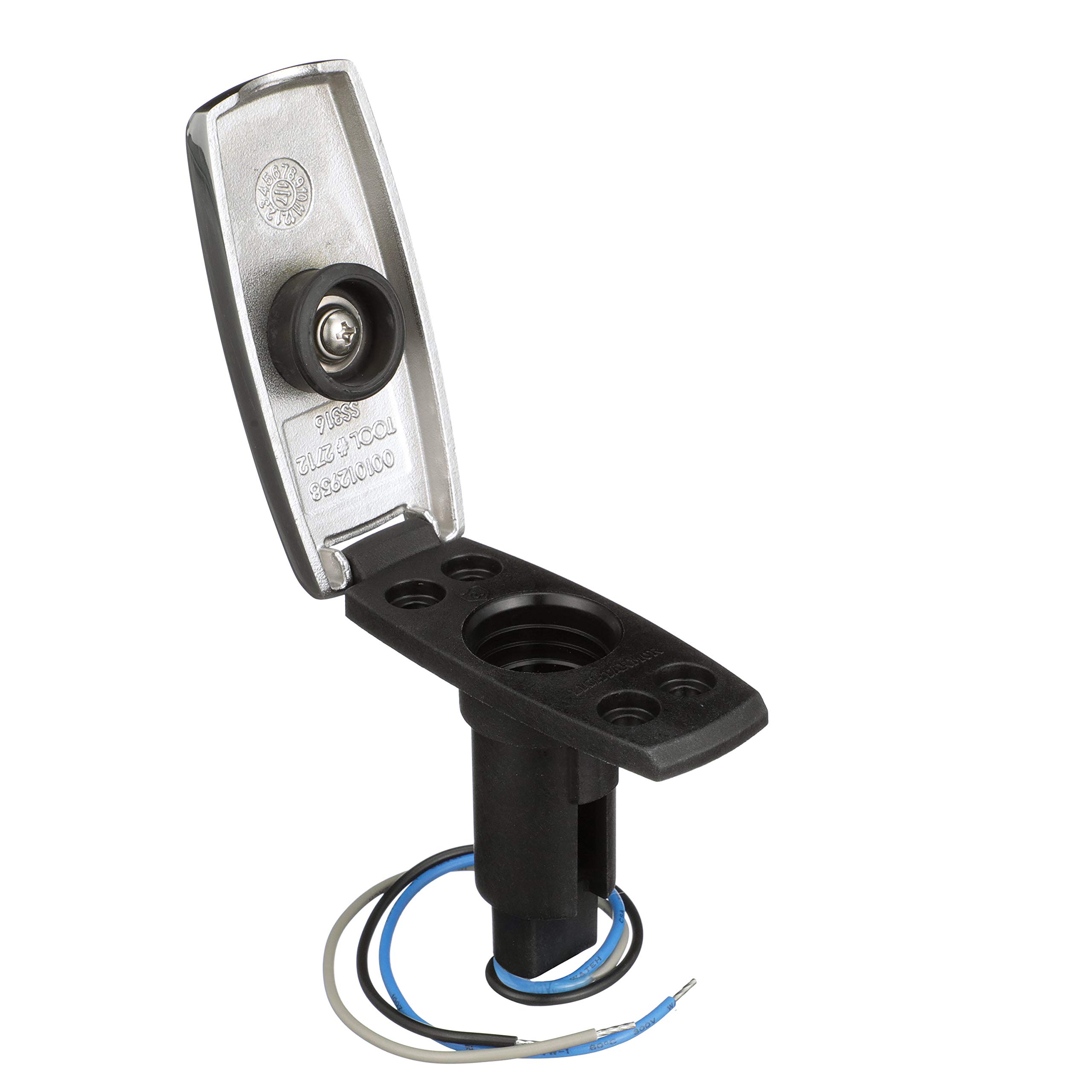 Attwood NV2012PBG-7 LED Navigation - Bi-Color Light Starboard, Black