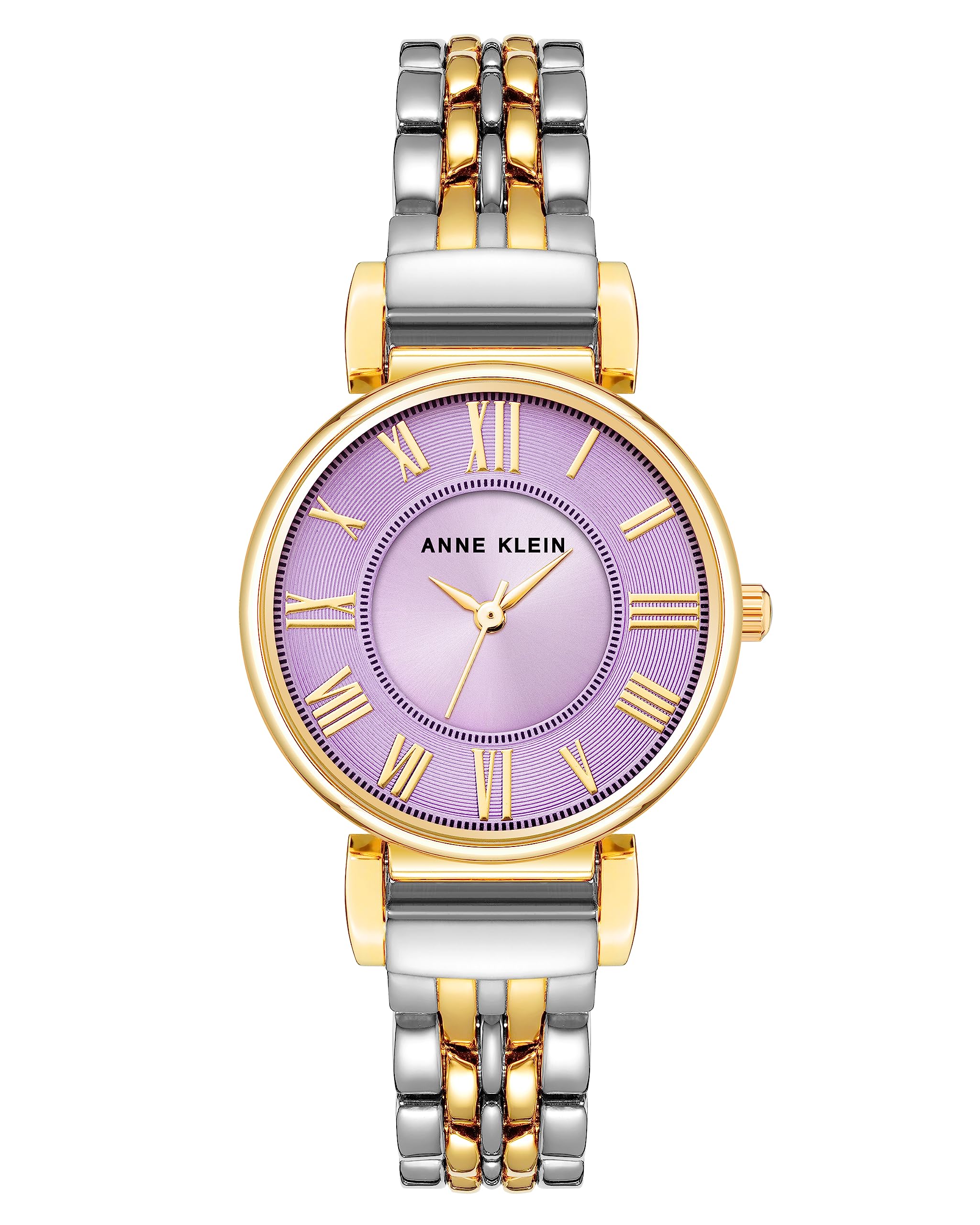 Anne Klein Women's Bracelet Watch Two Tone/Mauve