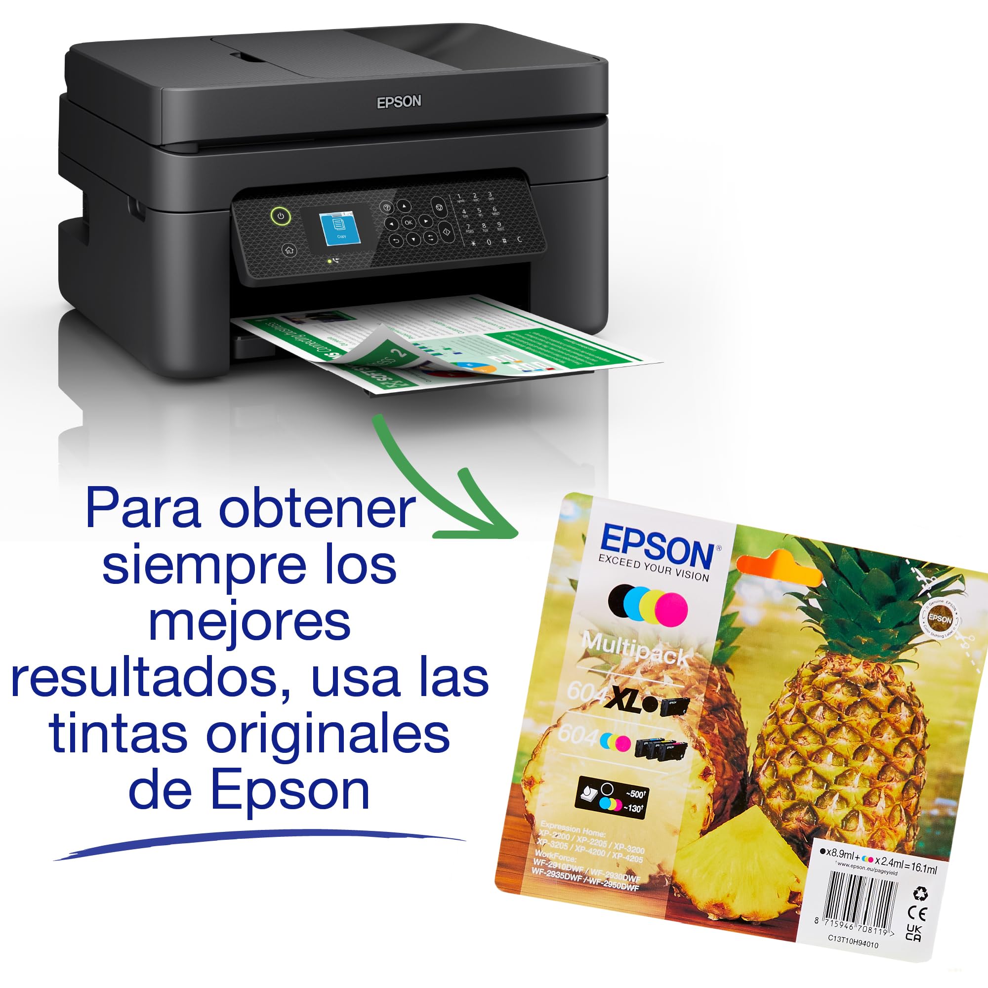 Epson Impresora de inyección de Tinta multifunción Expression Premium XP‑7100 A4 con conectividad inalámbrica