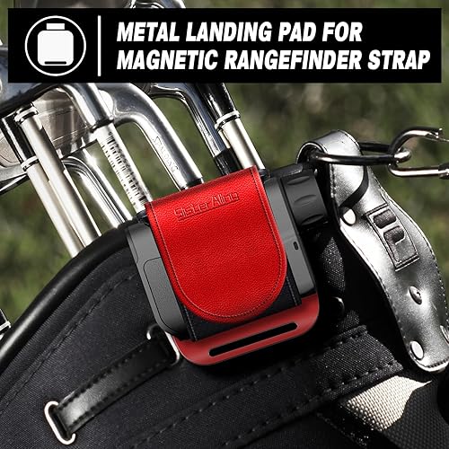 Miniatura 5 de Almohadillas de aterrizaje de metal para bolsa de golf magnética, telémetro de golf, frasco de golf, altavoz de golf, acceso rápido a equipos y