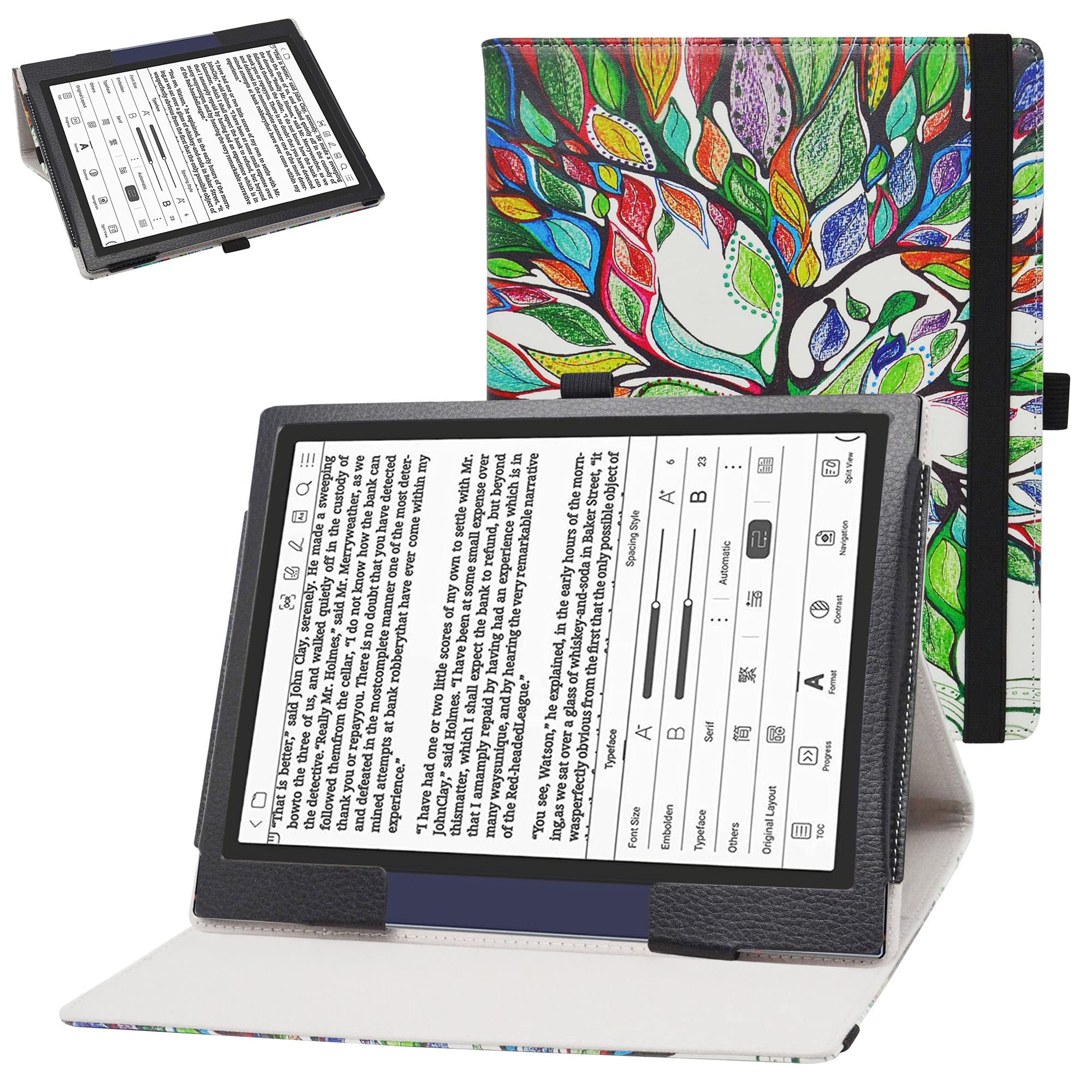 Buy Bigefor BOOX Note Air 2 Case,BOOX Note Air 2 Plus Case,PU Leather