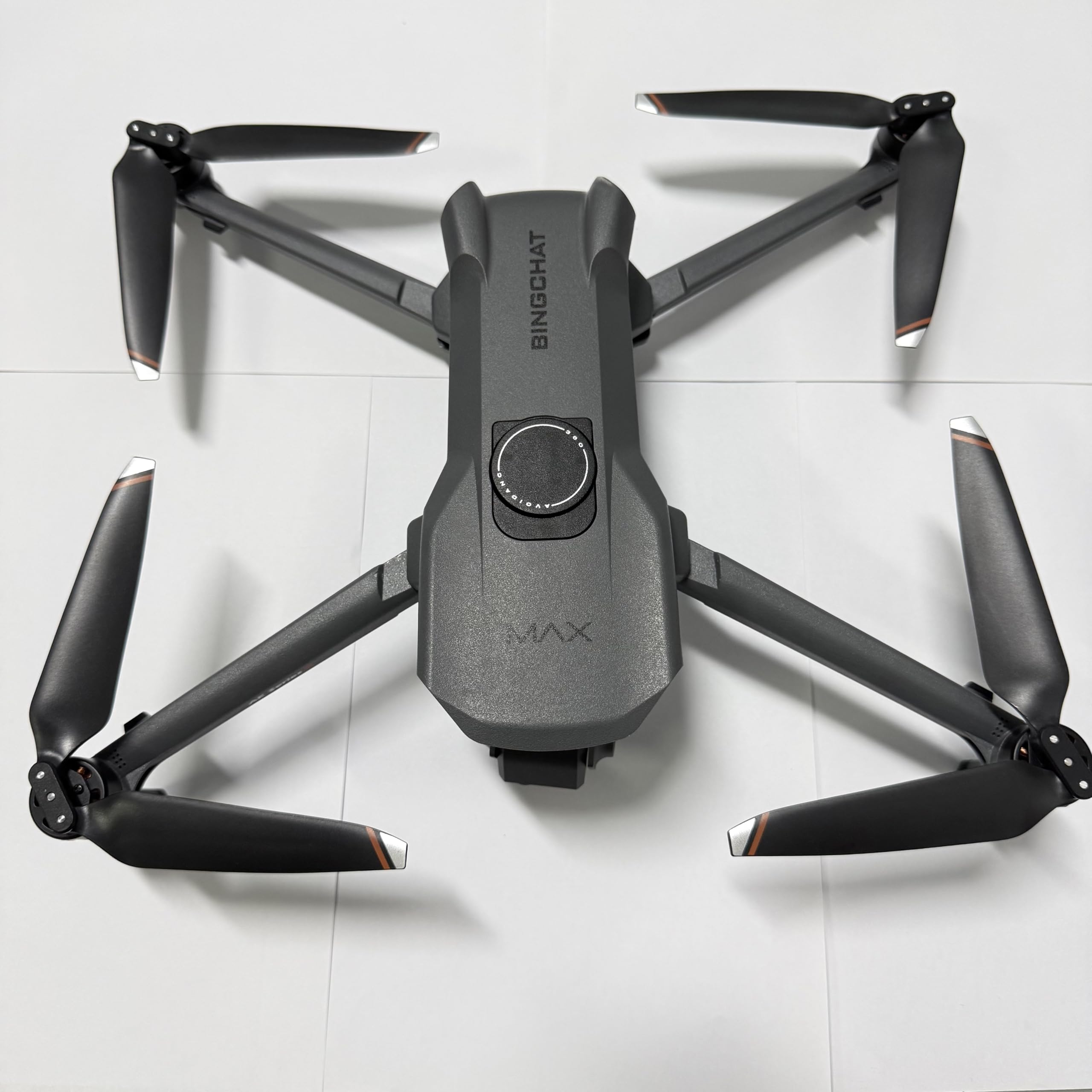 Bingfun Drone Accessory Body Replacement(Built-in full Arms and propellers), without Battery, for Bingchat New AE Series Drone, DarkGrey Color, Lower than our cost price for our After-sale Service: For your Convenience and Save your Time. Could Pair with your controller directly