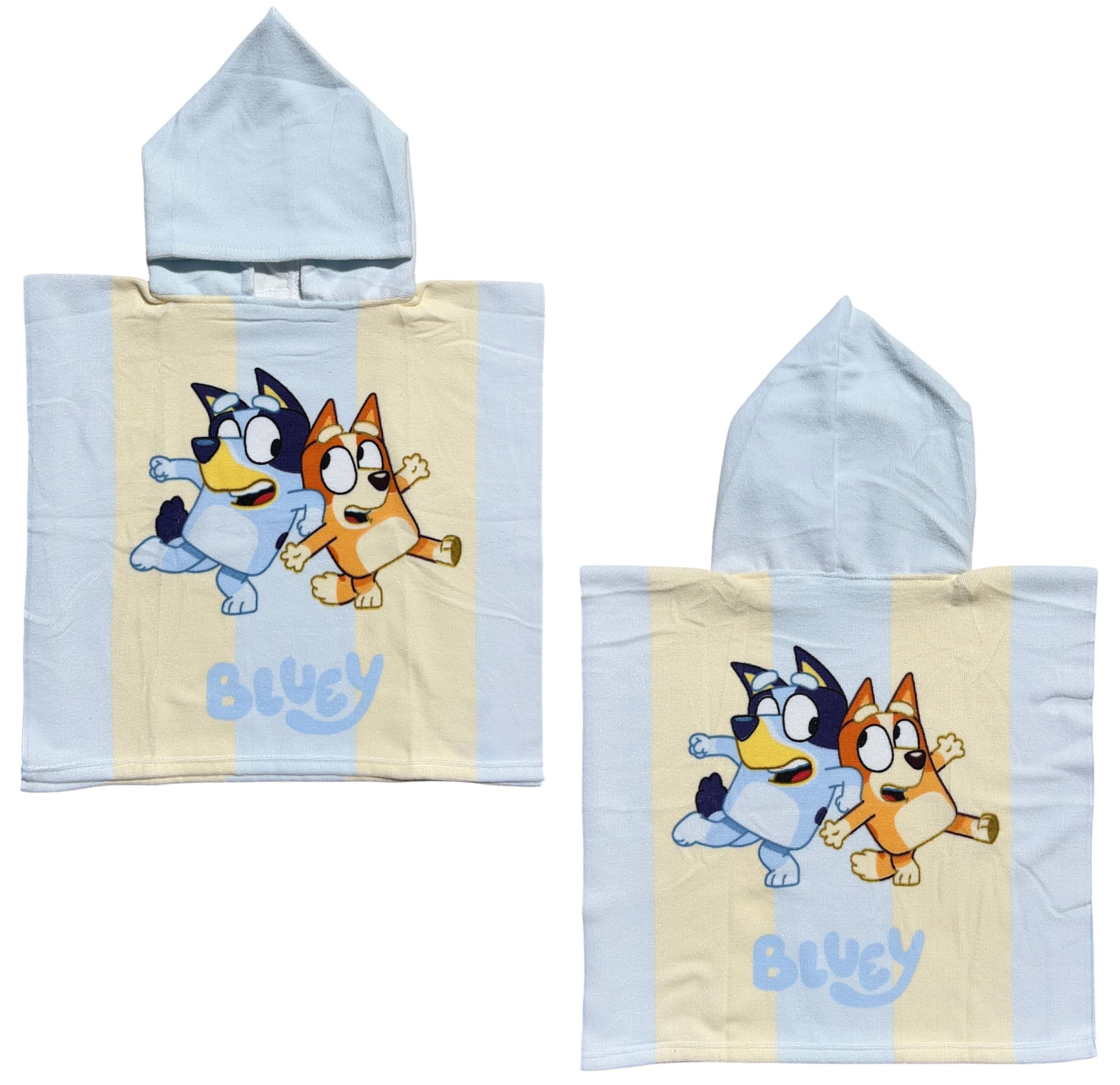 Poncho de baño infantil de microfibra de poliéster 50 x 100 cm
