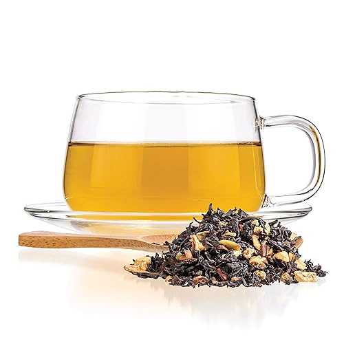 Miniatura 3 de Tealyra - Pumpkin Spice Chai - Jengibre - Canela - Mezcla de té de hojas sueltas negras - Especiado - Sabor audaz - Ingredientes totalmente