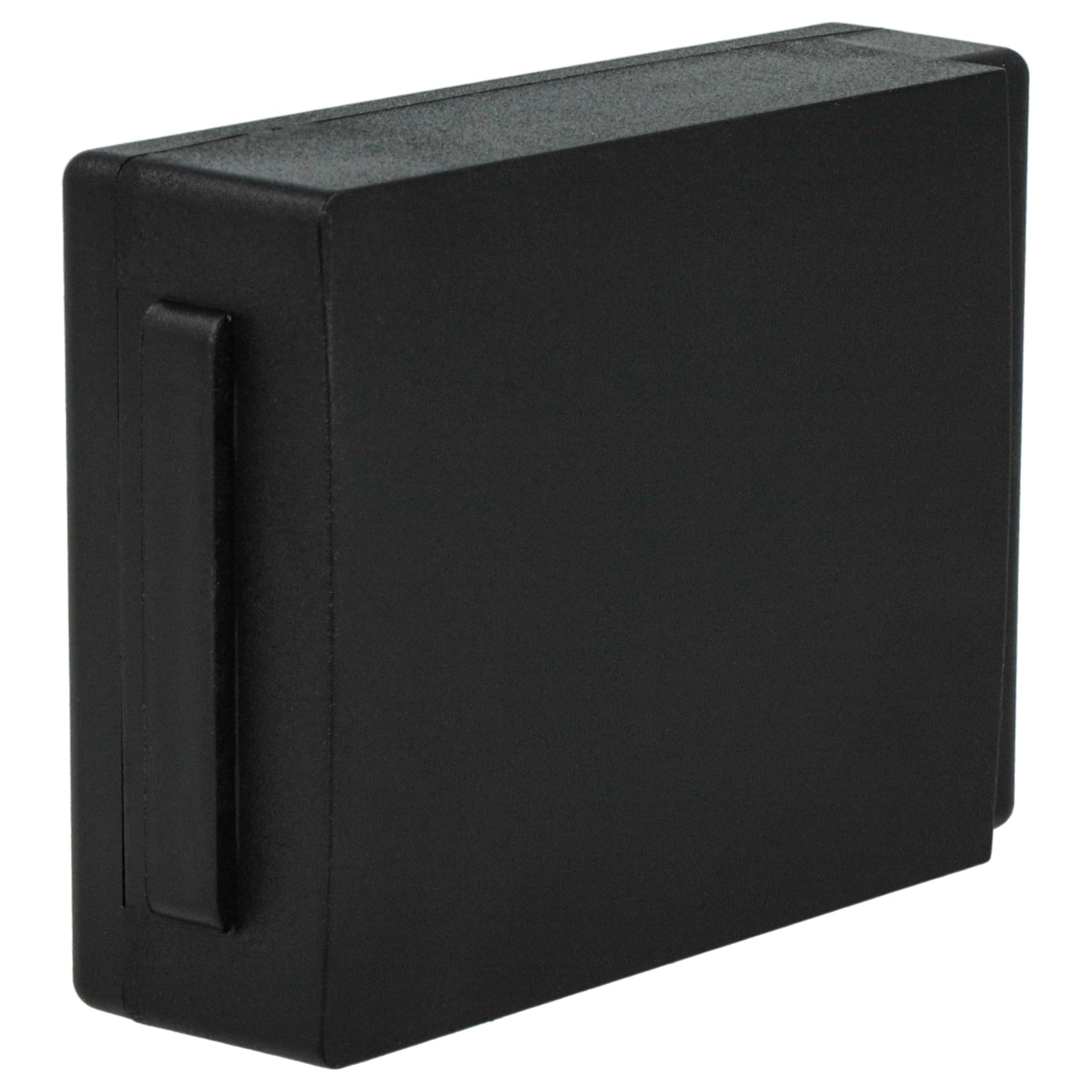 vhbw 5X batería Compatible con Putzmeister Linus 6, Technos Mando a Distancia Industrial (2000 mAh, 6 V, NiMH) - Negro