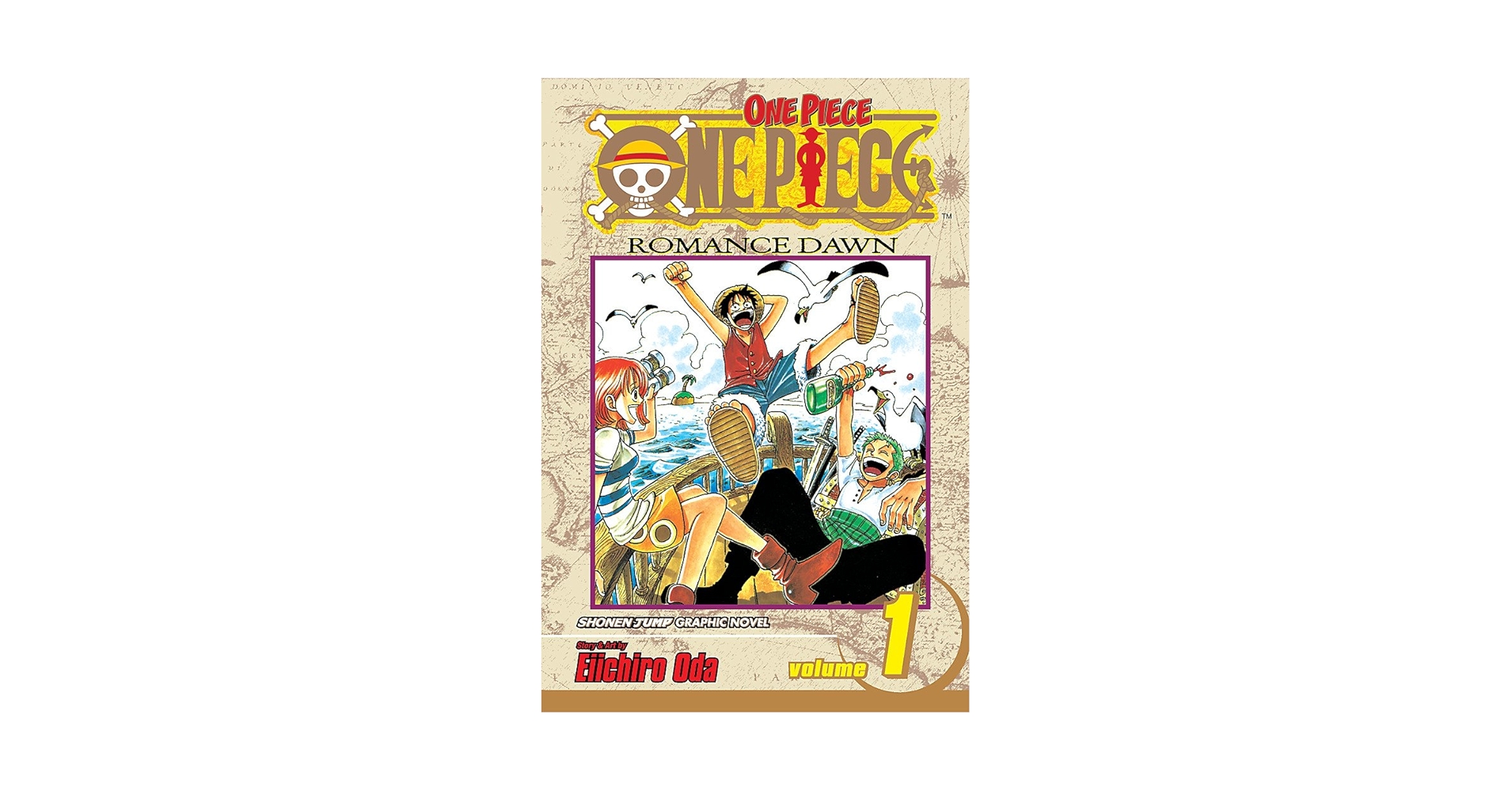 ONE PIECE 巻1 Amazon.com: One Piece, Vol. 1 (Japanese Edition