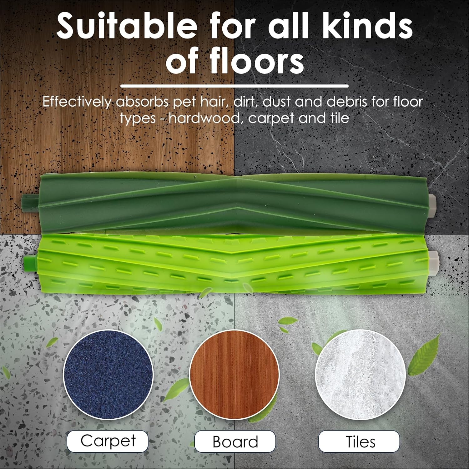 (30 Pack) Combo j7+ Replacement Parts Accessories for iRobot Roomba Combo j7+, Combo j9+, Combo 10 Max Robot Vacuum, 2 Sets Roller Brush, 4 Mop Pads, 8 HEPA Filters, 6 Dust Bags, 8 Side Brushes