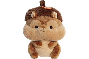 Aurora Festive Holiday Life in A Nutshell Chipmunk Plush