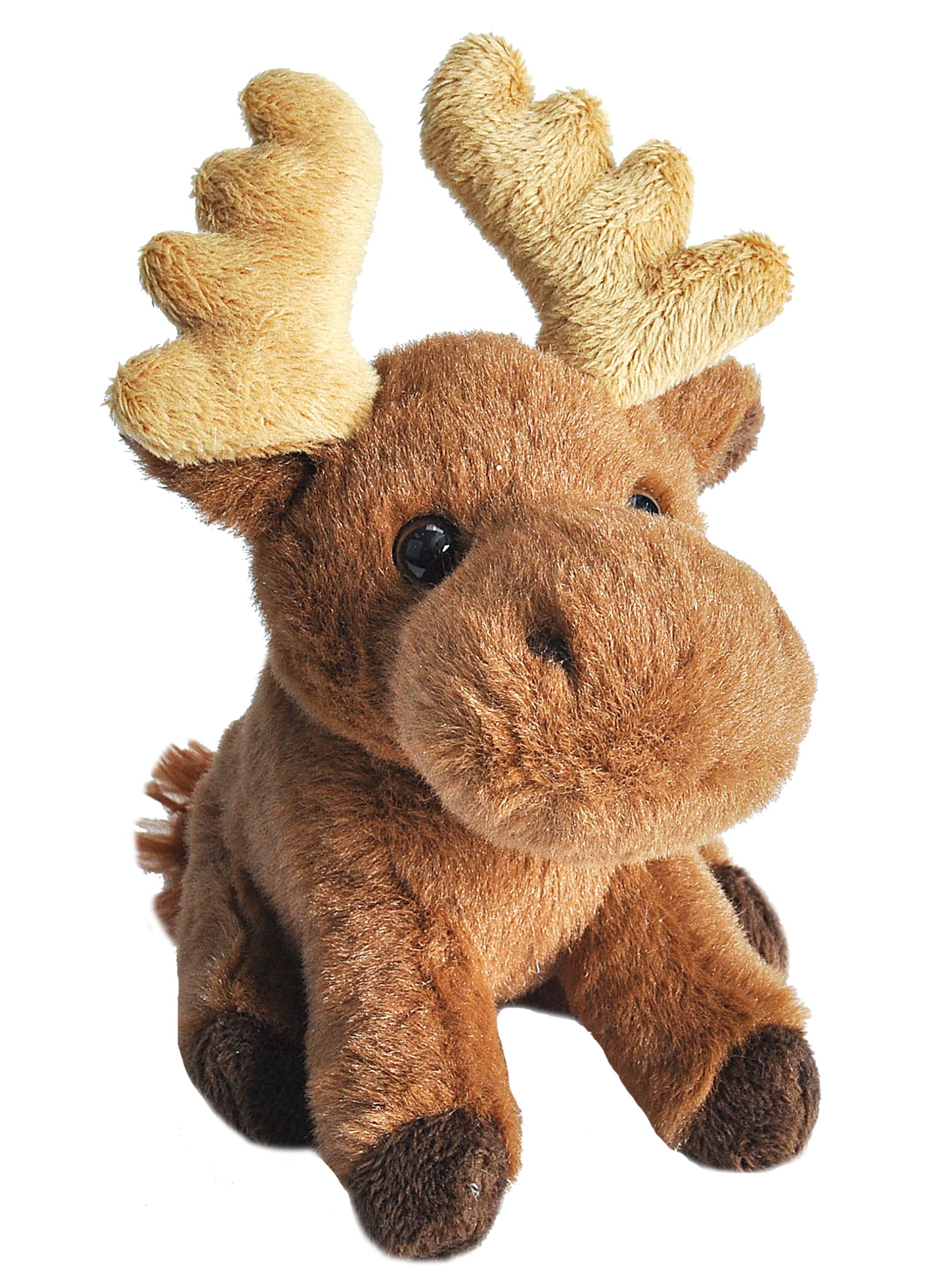Wild Republic 21182 Plush Moose, Cuddlekins Cuddly Lil´s Toys, Kids Gifts, 13 cm, Multi