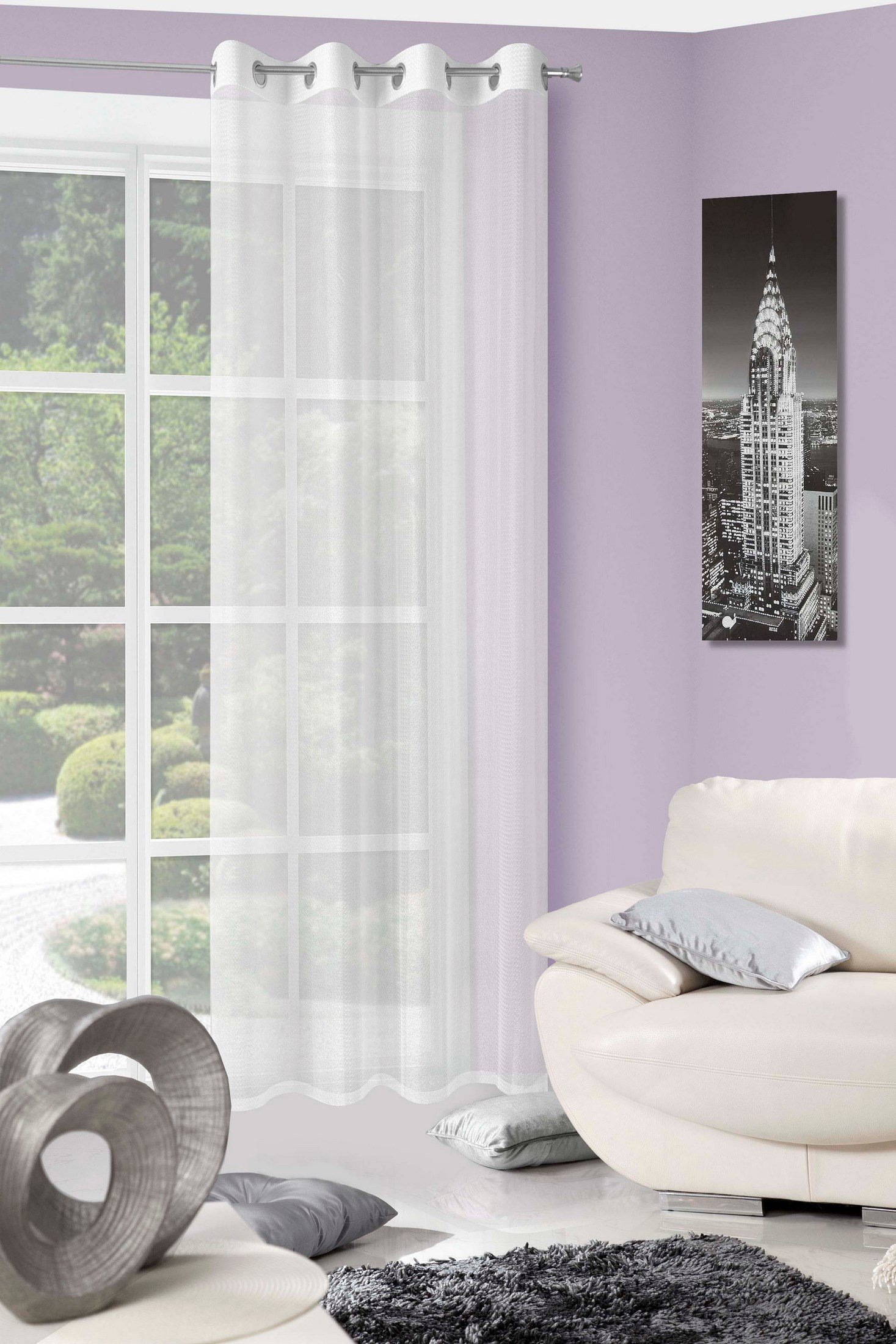 Eurofirany Fir//B, Curtain 140 x 250 x 0.3 cm