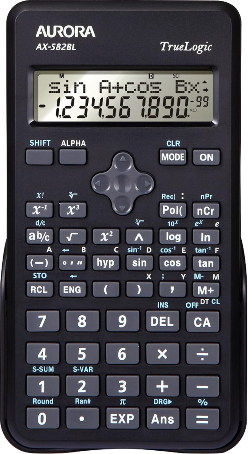 Calculatrice Scientifique Noire Pas Cher