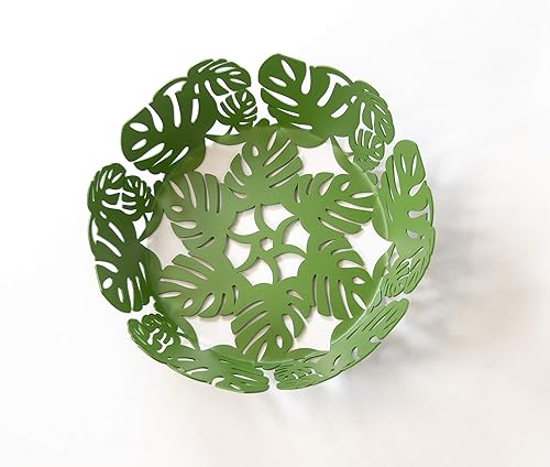 Miniatura 3 de Mango Steam Cesta decorativa de frutas, verduras y dulces (hoja, verde)