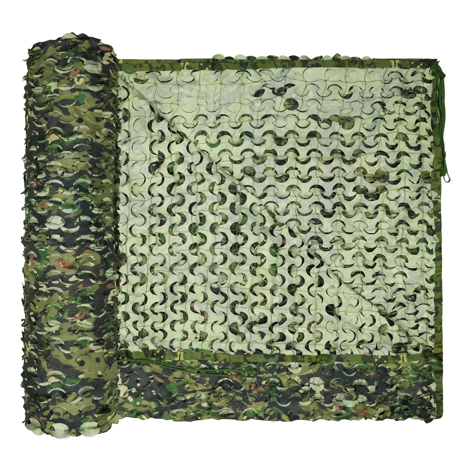 LOOGU Custom Woodland Camuflaje Red Camping Caza Militar Camuflaje Neto — view 9