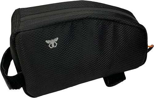 Miniatura 6 de Bolsa de tubo superior para bicicleta | Bolsa de embalaje de bicicleta estilo tanque de combustible con fácil acceso con cremallera de 1 mano