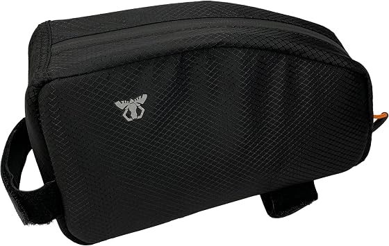 Bike Top Tube Bag | Fuel-Tank Style Bike Packing Bag with Easy 1 Hand Zipper Access