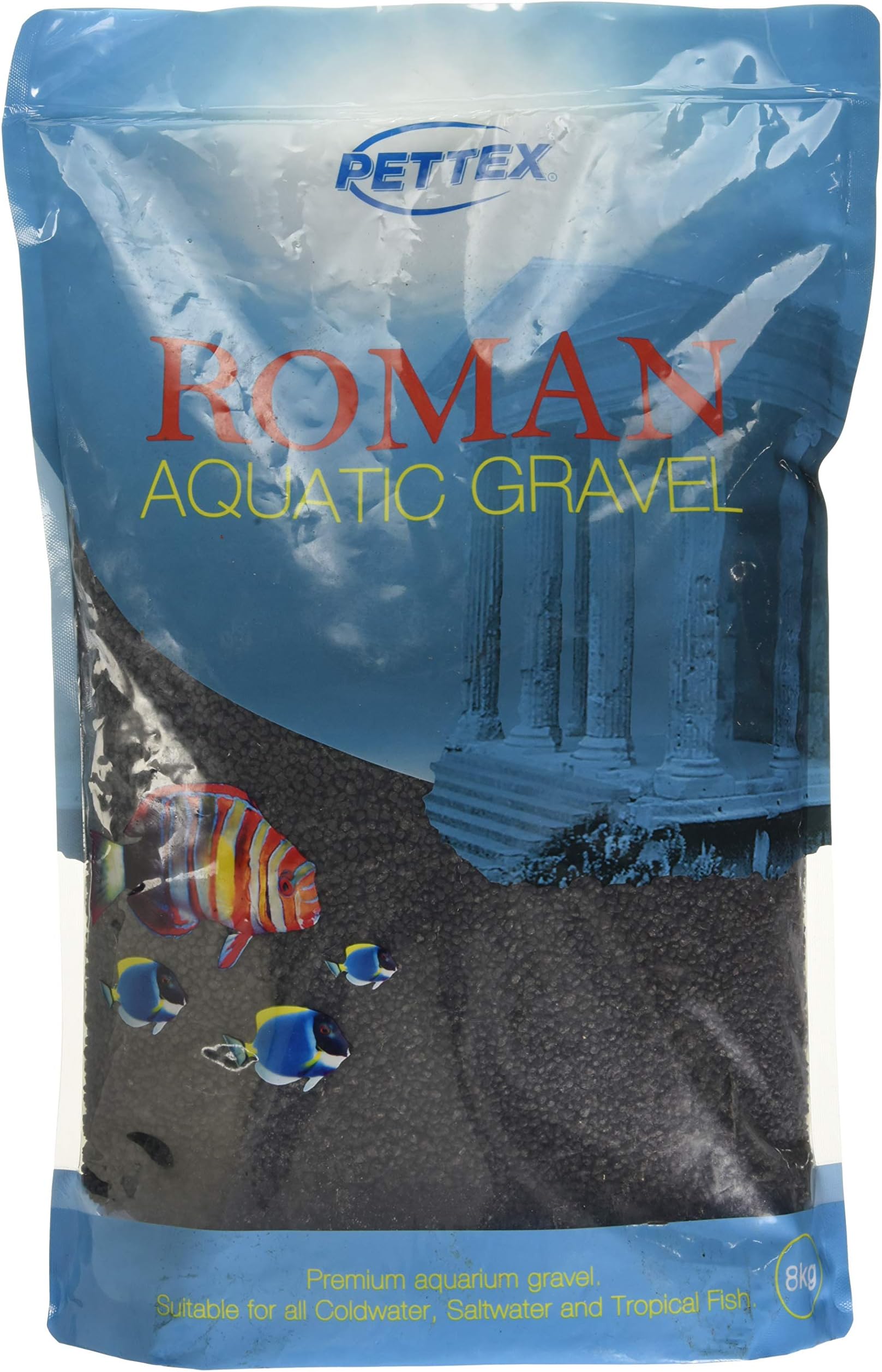 Pettex Roman Jet Black Gravel 8 kg (Pack of 1)