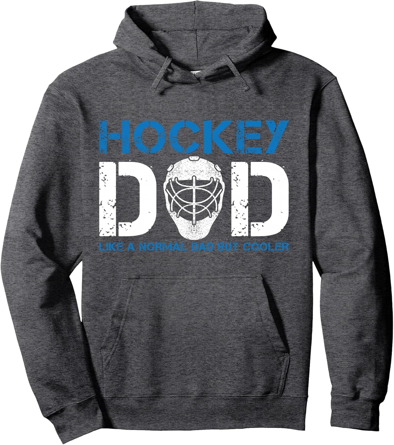 Hockey Dad Like Normal Dad But Cooler Ice Hockey Dad Pullover Hoodie