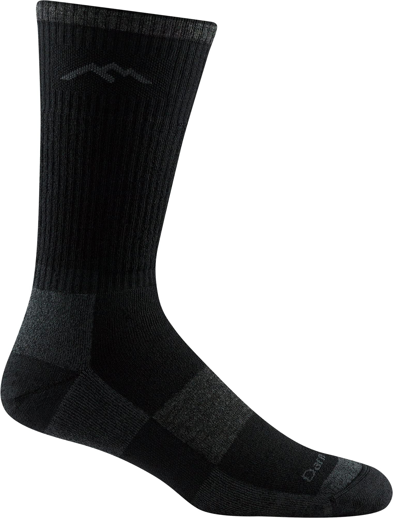 Darn ToughDarntuff 19441405 Men's 1405 Boot Sock, Full Cushion, Onyx L, onyx
