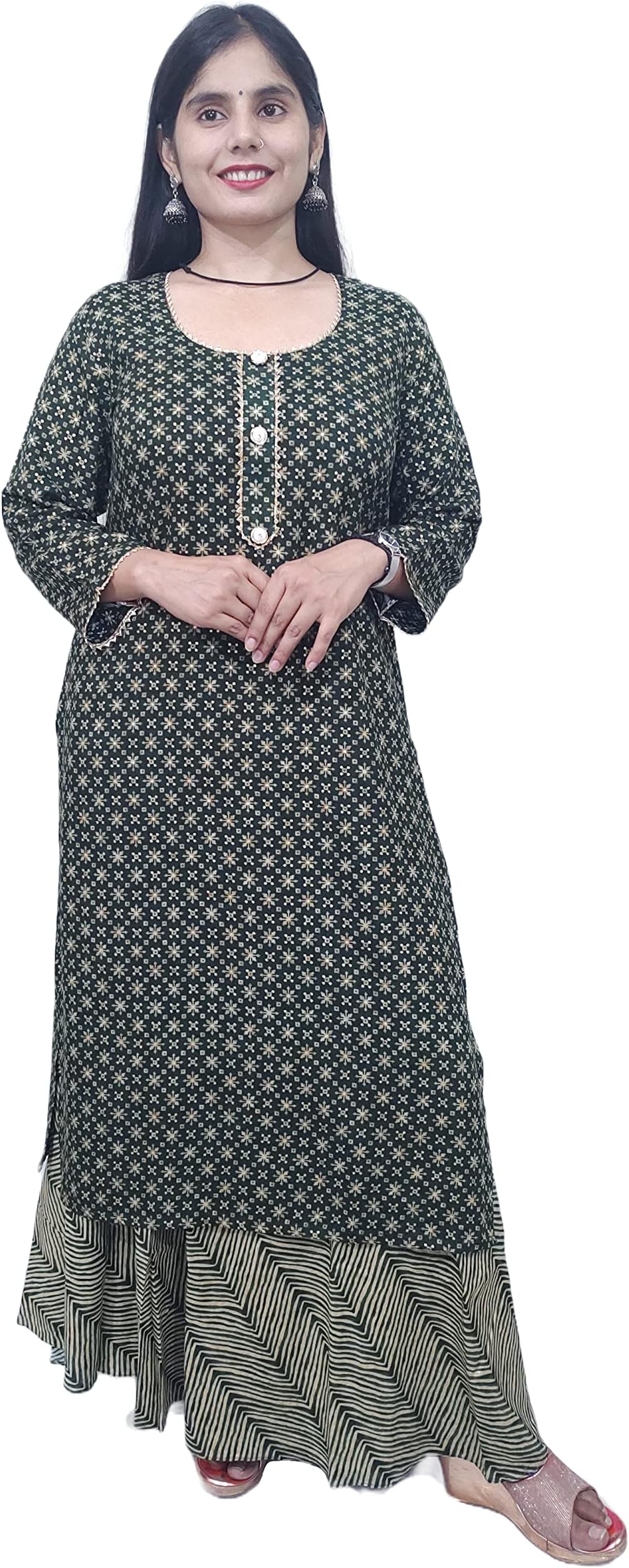 Artisan Glory Kurta with Skirt
