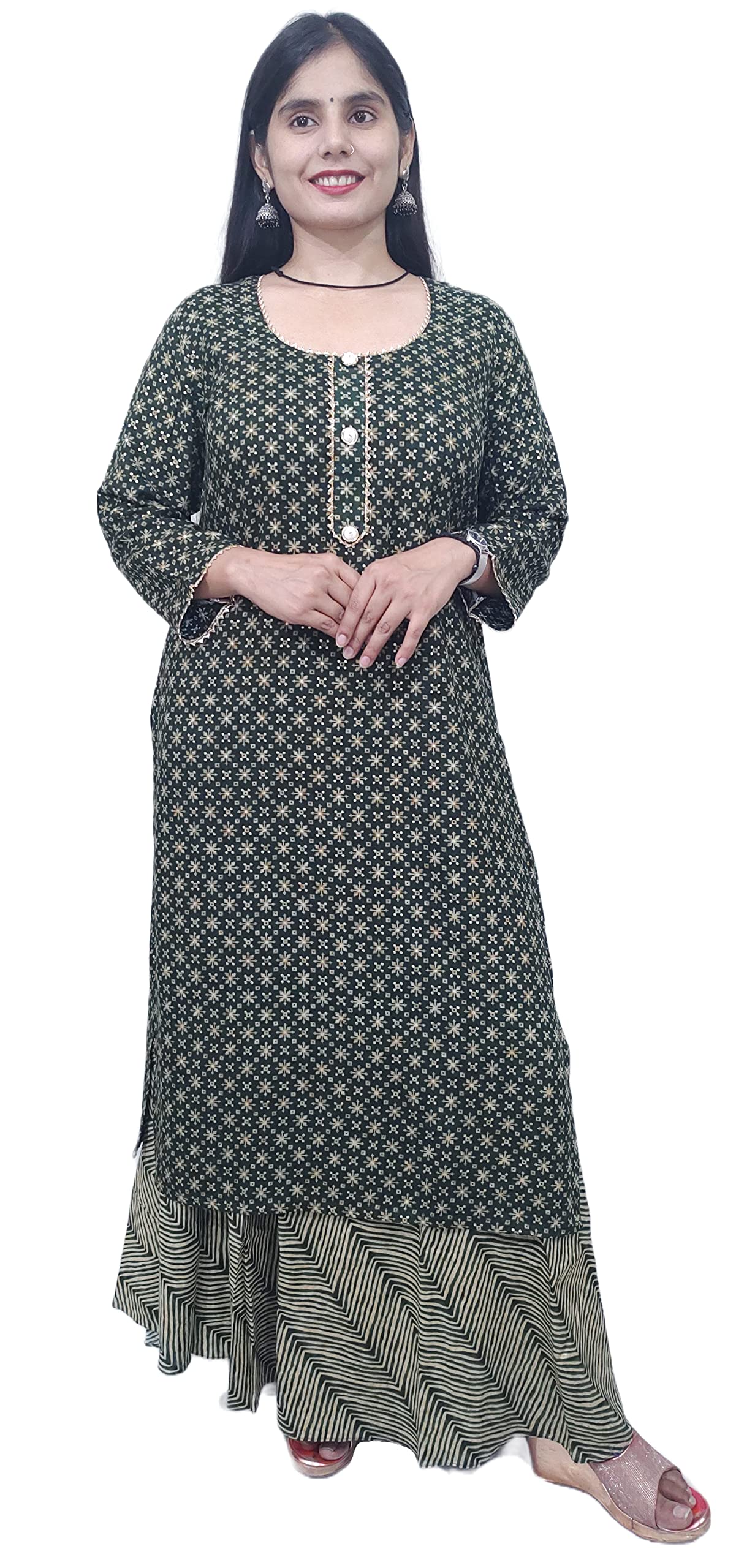 Artisan Glory Kurta with Skirt