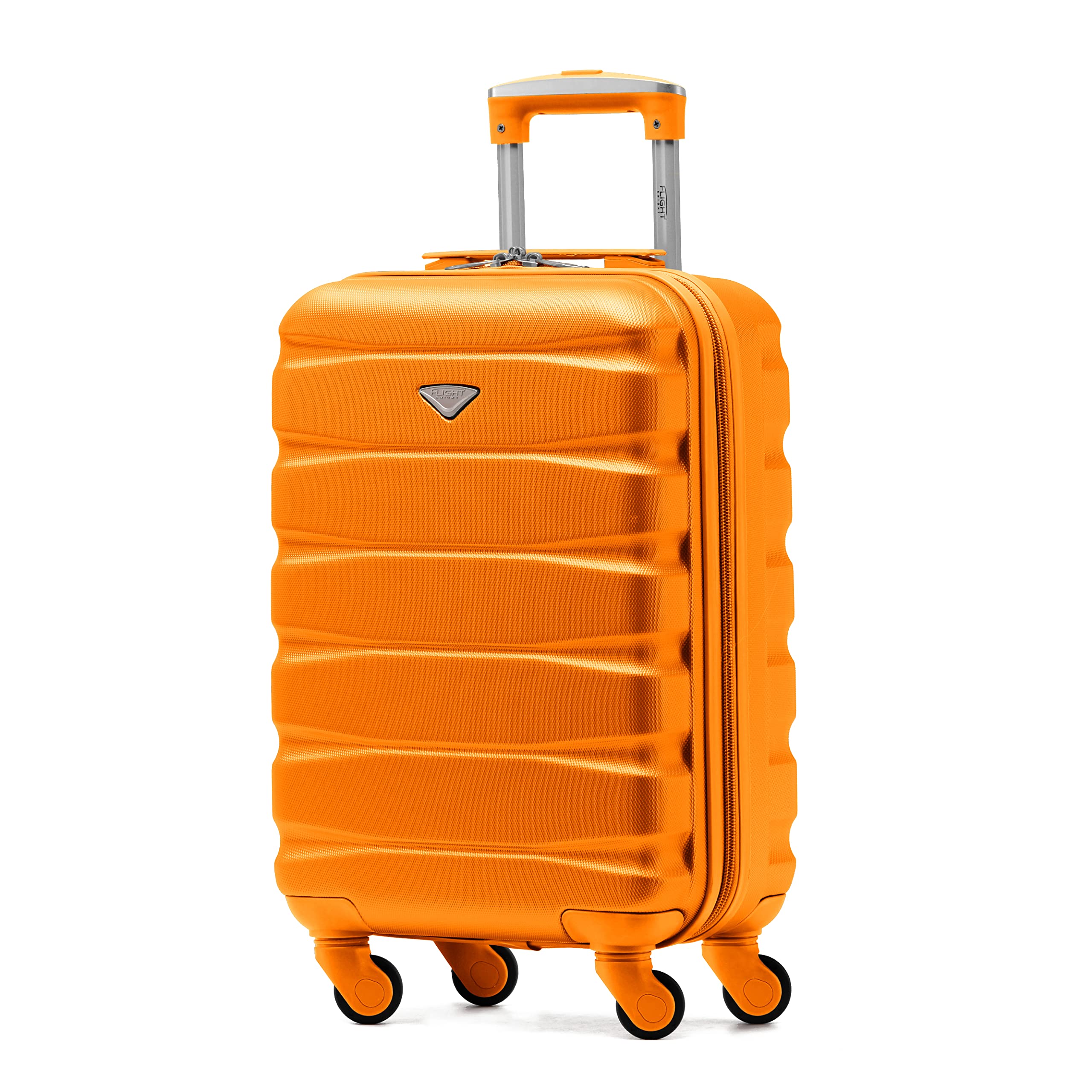 Flight Knight ABS 3 Tailles Valise Legere Compatible avec Air France, Hop! easyJet, RyanAir Et Bien d'autres! Bagage a Main 55x35x20 cm Et Bagage en Soute Grande avec 4 Roues.