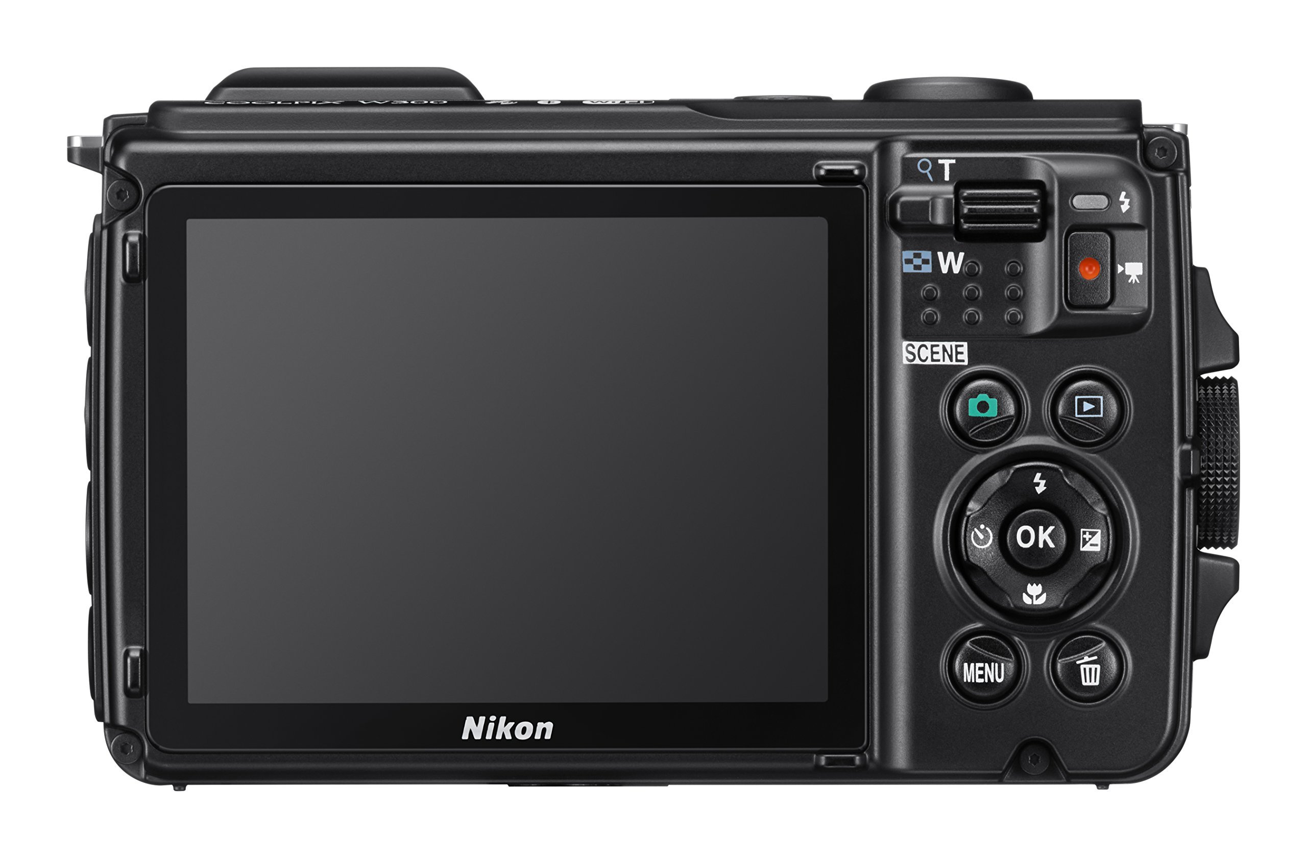 Nikon Coolpix W300 Dijital Kamera Turuncu (16 MP, 5 x Optik Zoom/7