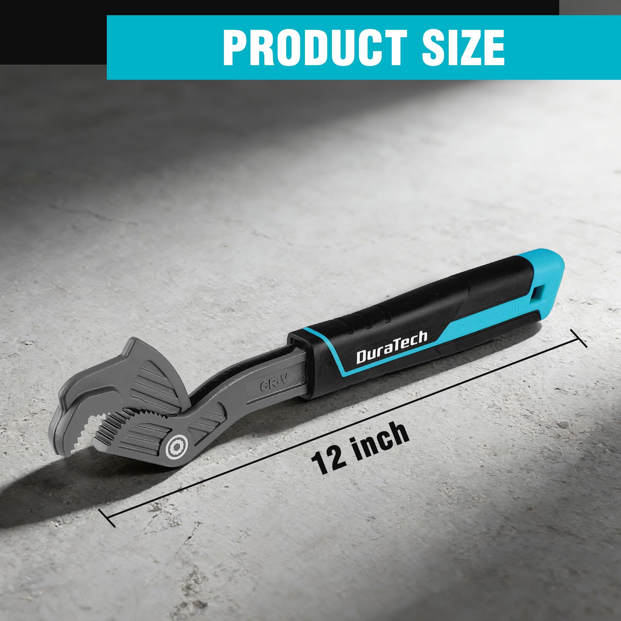 DURATECH Self-Adjusting Pipe Wrench - FREE SHIPPING -2