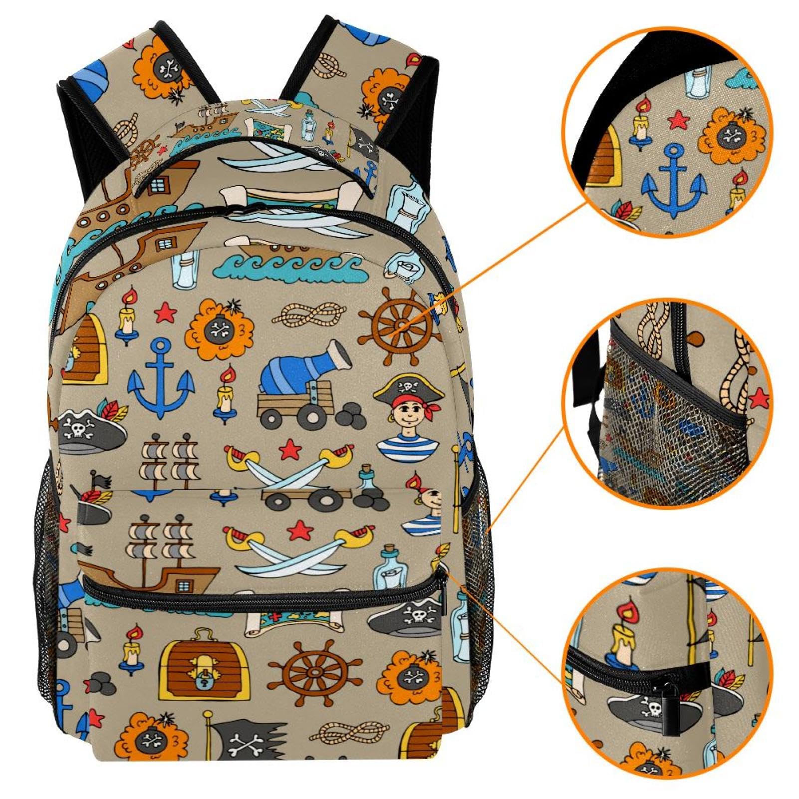 Zaino scolastico per uomini e donne, borsa da viaggio per computer portatile, zaino leggero per il college, zaino casual per libri