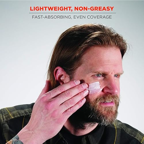 Miniatura 4 de Ergodyne KREW'D 6351 Loción de protección solar, amplio espectro, SPF 50, 8 onzas, paquete de 12