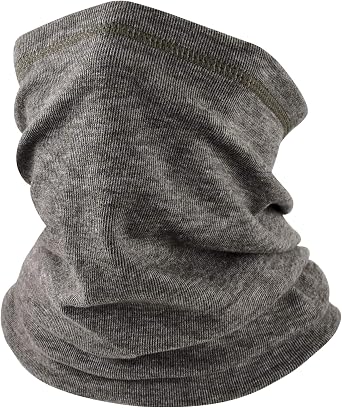 2 Packs Winter Neck Warmer (Grey+Dark Grey)