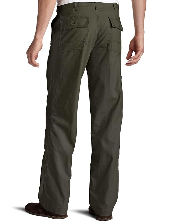 Dockers Men's Classic Fit Comfort Cargo Pants, Rifle Green, 32W x 32L by DOCKERS - Used condition - Image 2