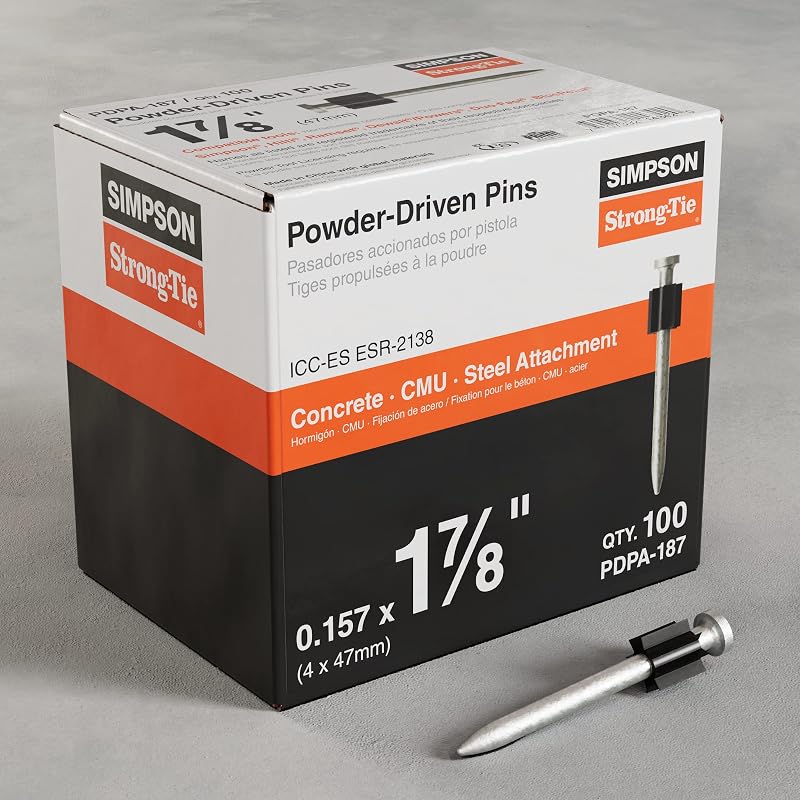 Simpson Strong Tie PDPA-187 1-7/8" por .157" de diámetro PDPA (100 por caja)