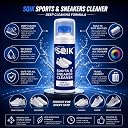 SQIK Professional Sneaker Cleaner 100ml | No Water Required | Instant Cleaning | Deep Cleaning Formula for Sports Shoes, Sneakers, Canvas, Fabric & Mesh Footwear | Suitable for All Colours gallery image