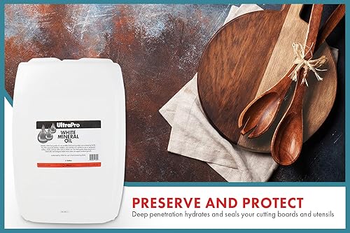 Miniatura 4 de UltraPro Aceite mineral de grado alimenticio para lubricar y proteger tabla de cortar, bloque de carnicero, acero inoxidable, cuchillo, herramienta,