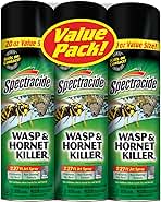 Spectracide Wasp and Hornet Killer Aerosol, 20-Ounce, 3-Pack