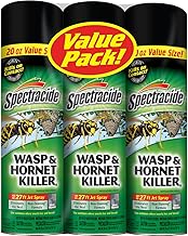 Spectracide Wasp and Hornet Killer Aerosol, 20-Ounce, 3-Pack